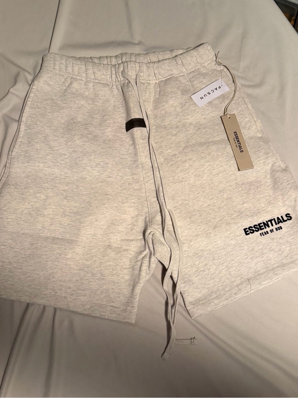 Fear of God ESSENTIALS Cream Athletic Sweatshorts